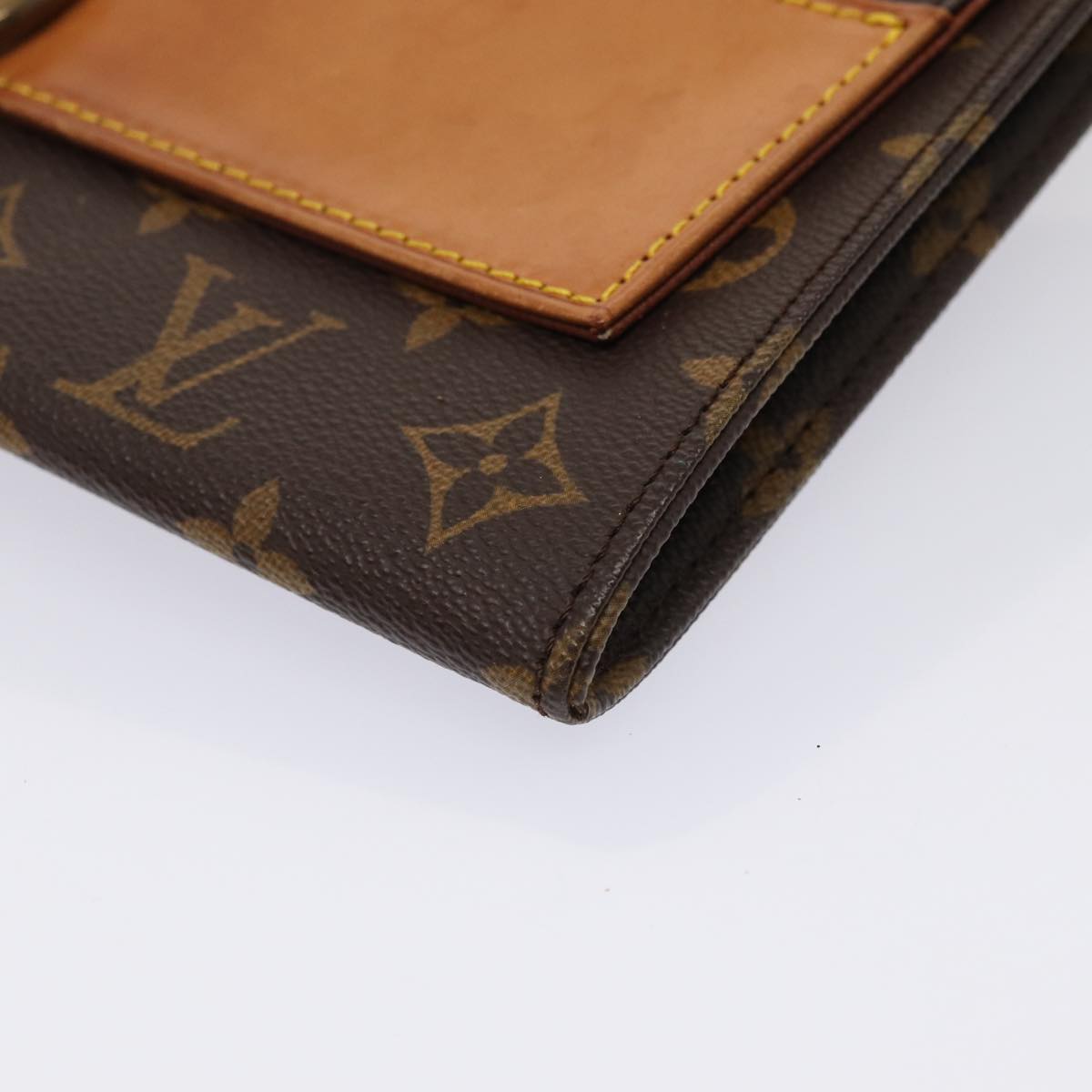 LOUIS VUITTON Monogram Jena Clutch Bag M51808 LV hk1444