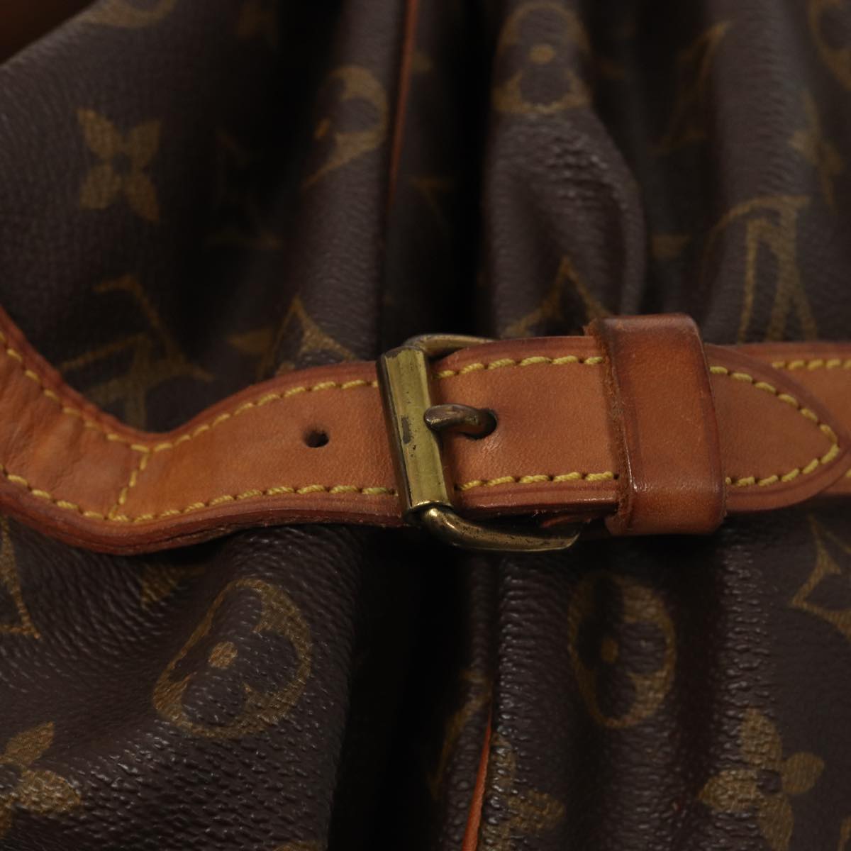 LOUIS VUITTON Monogram Saumur 35 Shoulder Bag M42254 LV hk1445