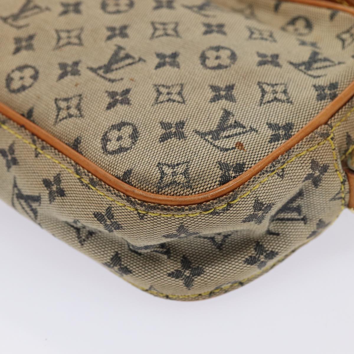 LOUIS VUITTON Monogram Mini Juliet MM Shoulder Bag Blue M92004 LV hk1460