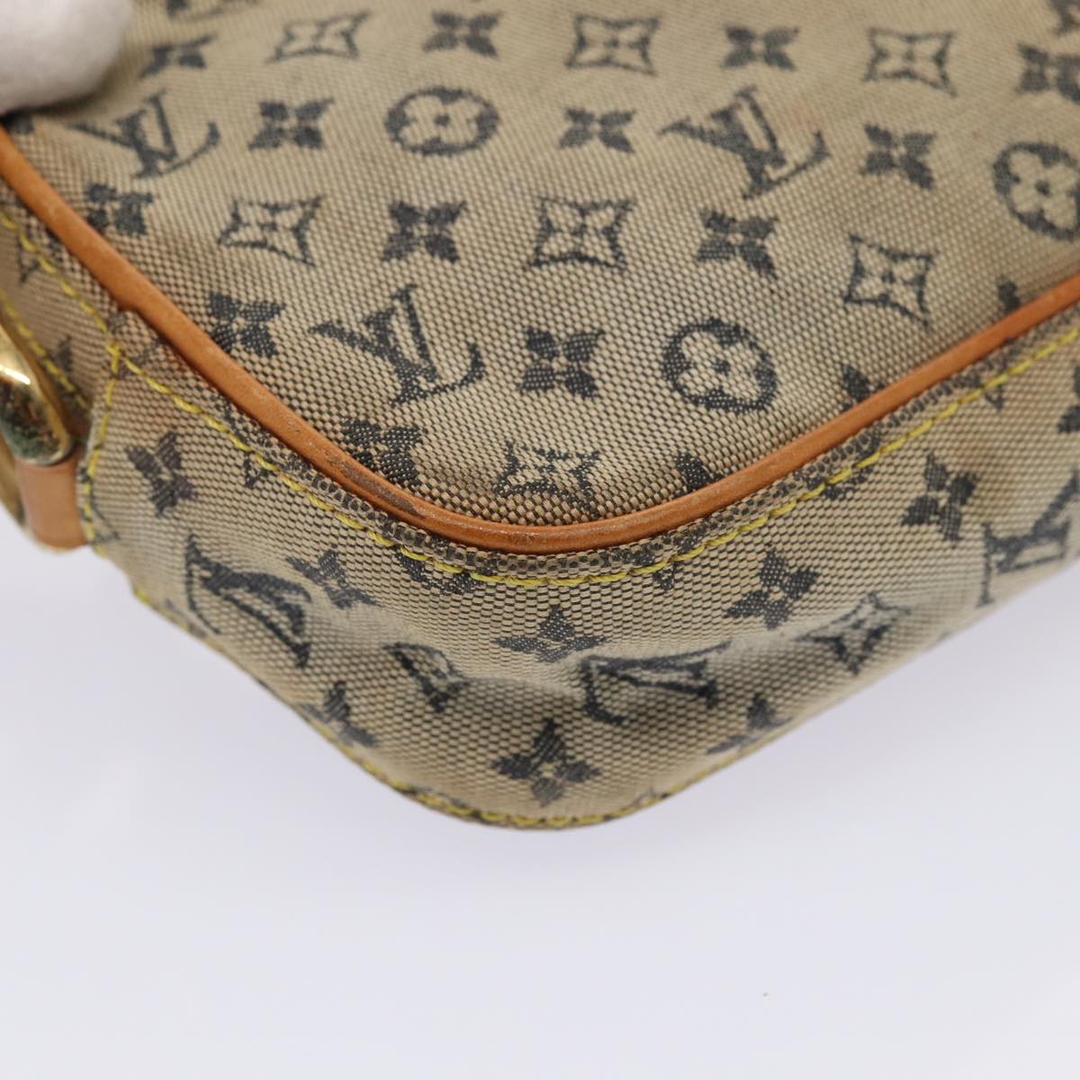 LOUIS VUITTON Monogram Mini Juliet MM Shoulder Bag Blue M92004 LV hk1460