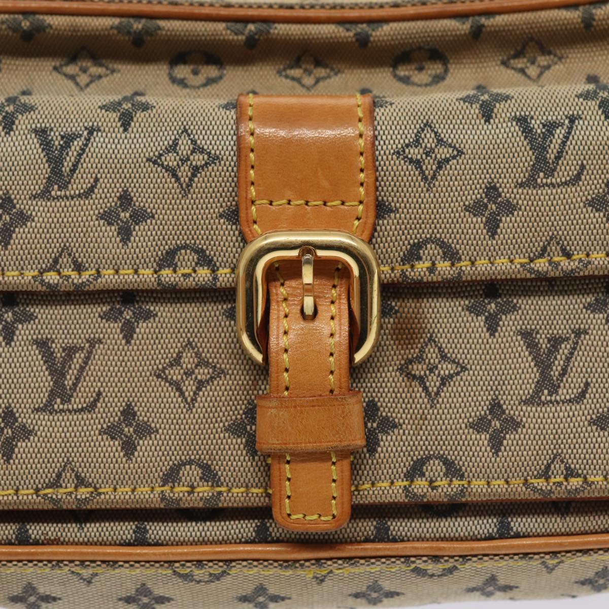 LOUIS VUITTON Monogram Mini Juliet MM Shoulder Bag Blue M92004 LV hk1460
