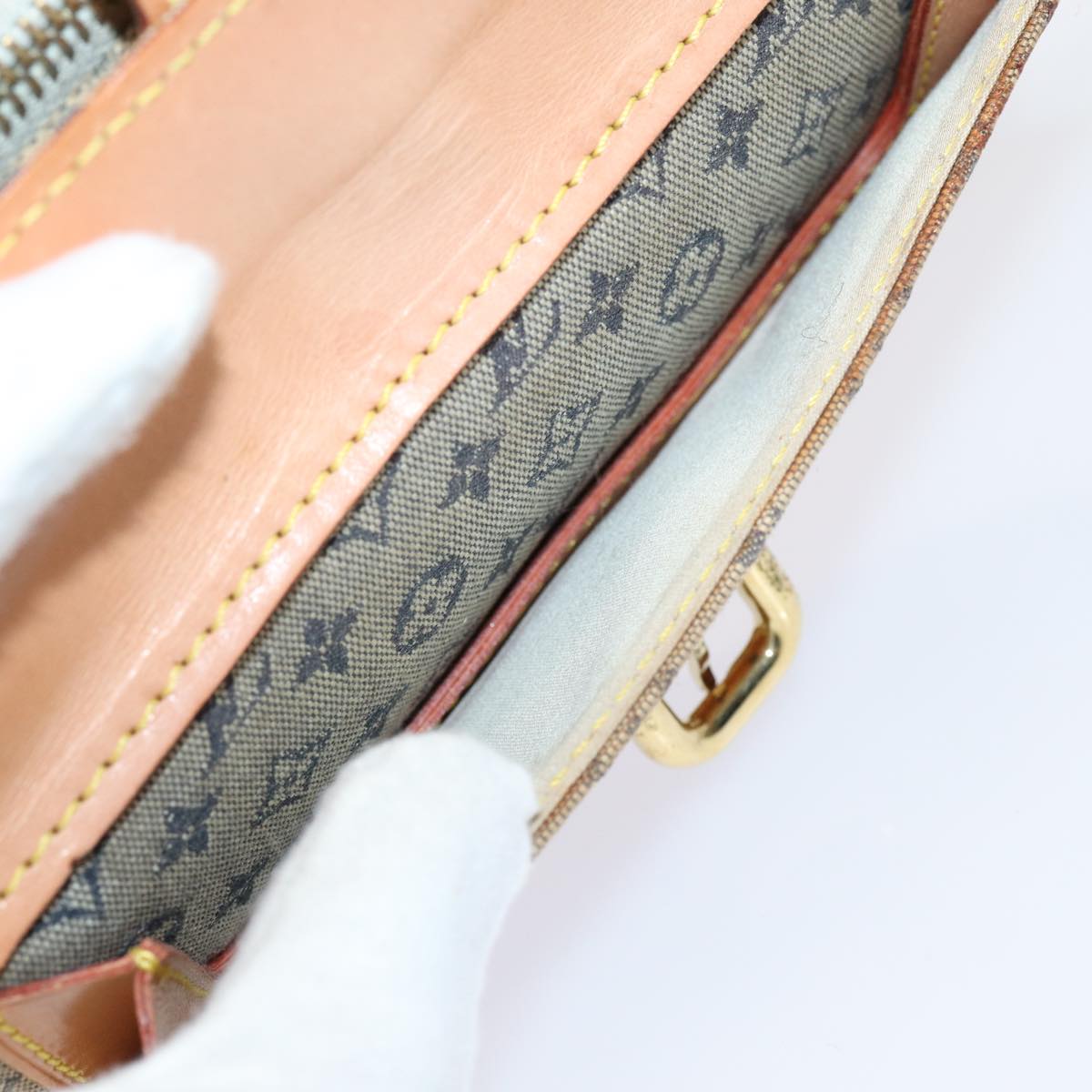 LOUIS VUITTON Monogram Mini Juliet MM Shoulder Bag Blue M92004 LV hk1460
