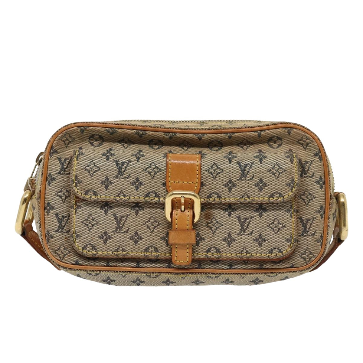 LOUIS VUITTON Monogram Mini Juliet MM Shoulder Bag Blue M92004 LV hk1460
