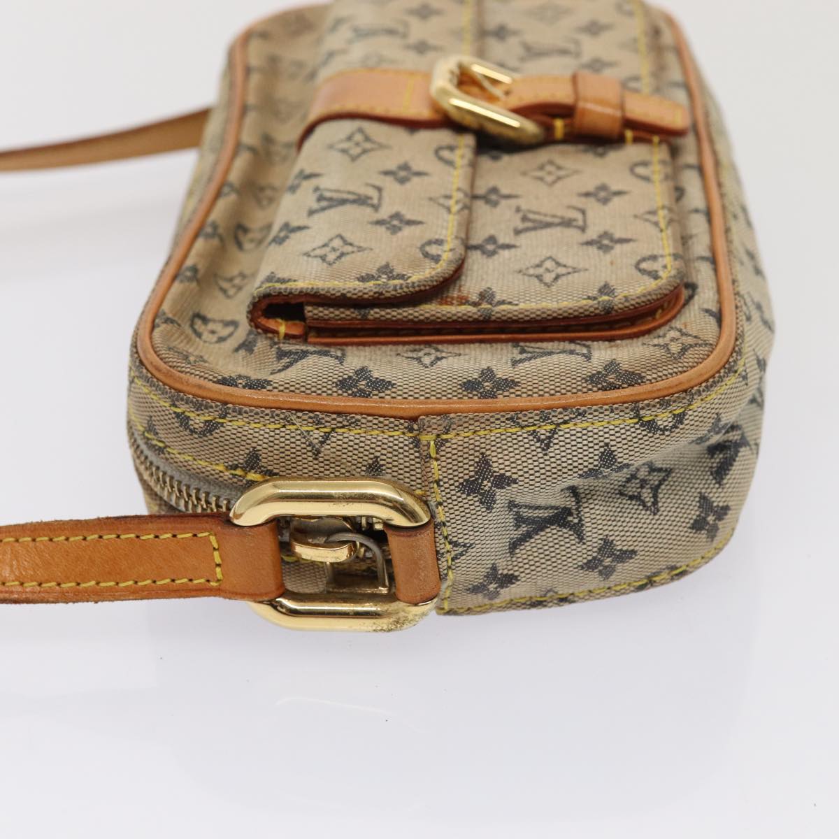 LOUIS VUITTON Monogram Mini Juliet MM Shoulder Bag Blue M92004 LV hk1460