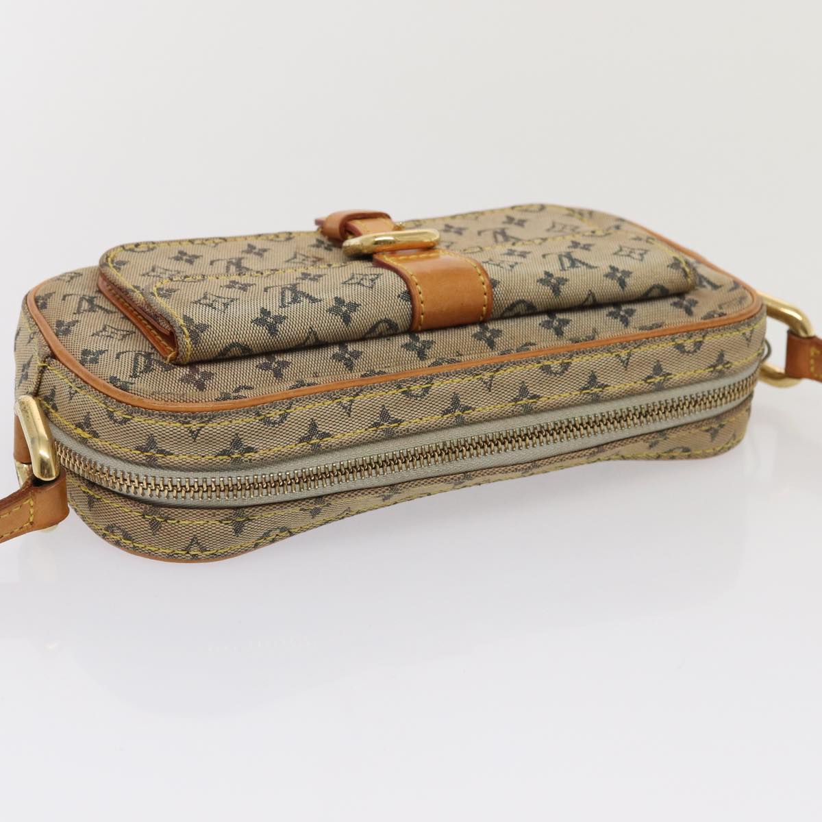 LOUIS VUITTON Monogram Mini Juliet MM Shoulder Bag Blue M92004 LV hk1460