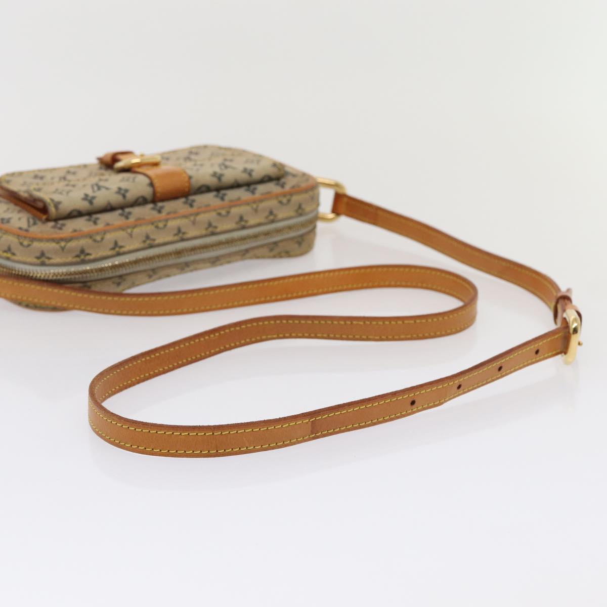 LOUIS VUITTON Monogram Mini Juliet MM Shoulder Bag Blue M92004 LV hk1460
