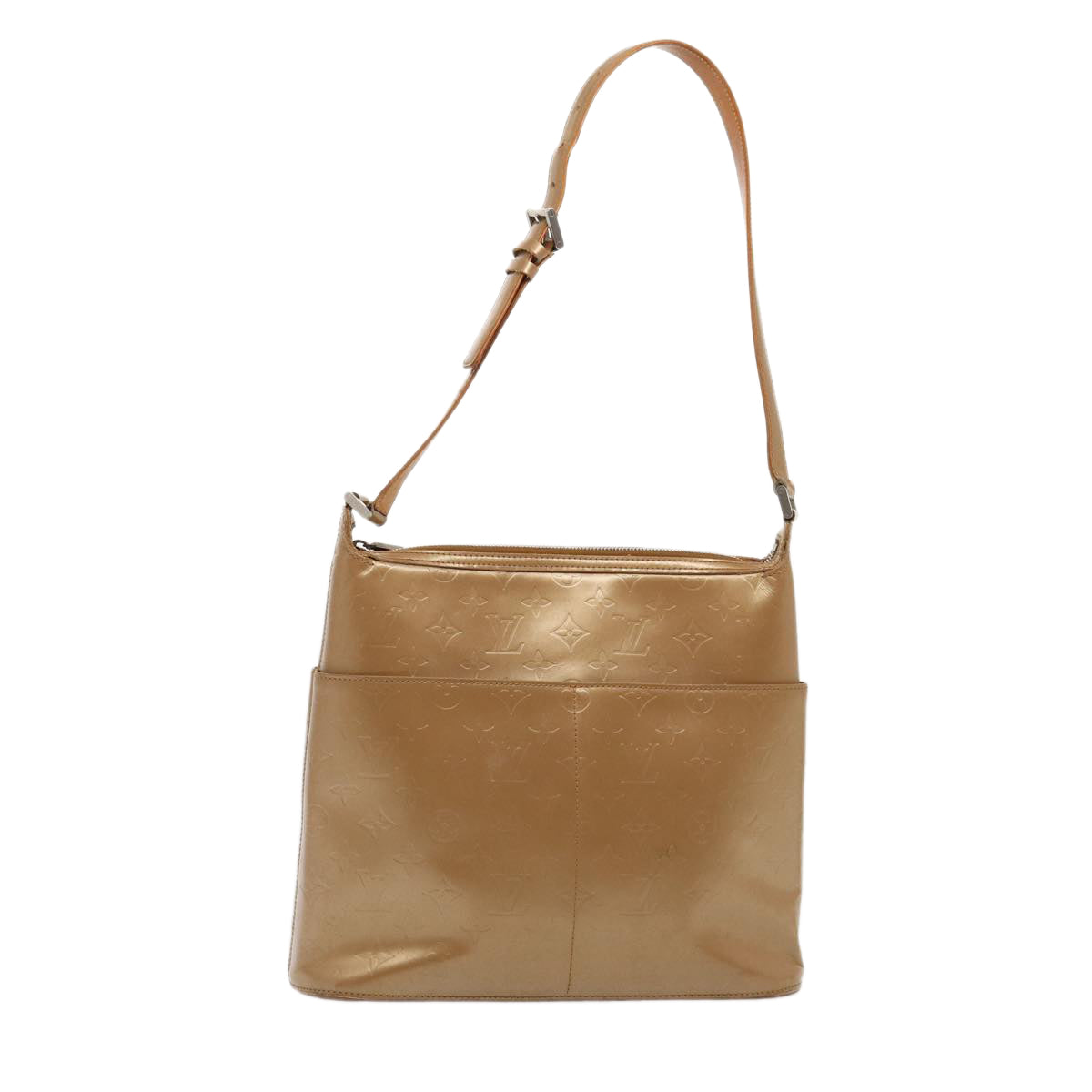 LOUIS VUITTON Monogram Mat Sutter Shoulder Bag Amble M55167 LV hk1474