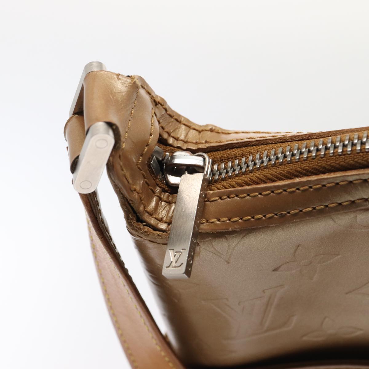 LOUIS VUITTON Monogram Mat Sutter Shoulder Bag Amble M55167 LV hk1474