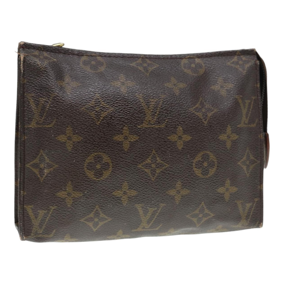 LOUIS VUITTON Monogram Poche Toilette 19 Pouch M47544 LV hk1592