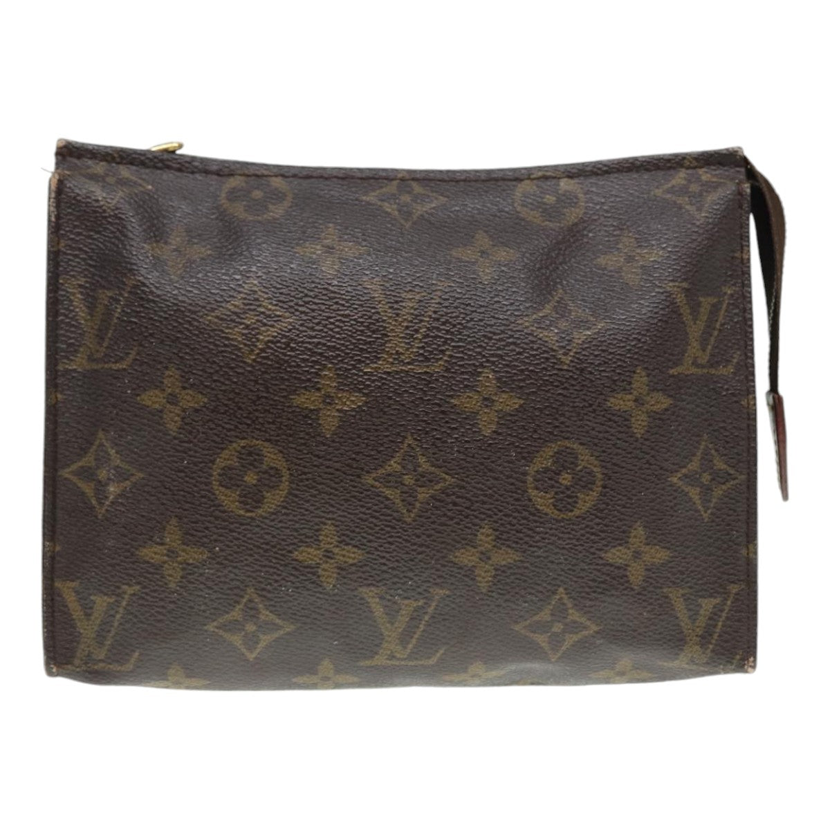 LOUIS VUITTON Monogram Poche Toilette 19 Pouch M47544 LV hk1592