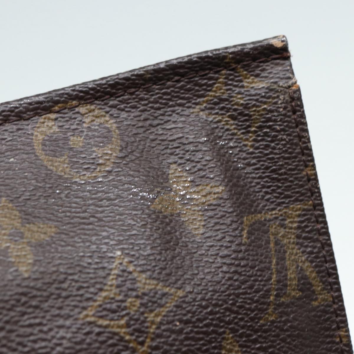 LOUIS VUITTON Monogram Poche Toilette 19 Pouch M47544 LV hk1592