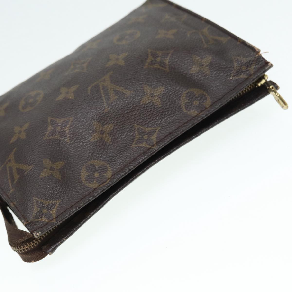 LOUIS VUITTON Monogram Poche Toilette 19 Pouch M47544 LV hk1592
