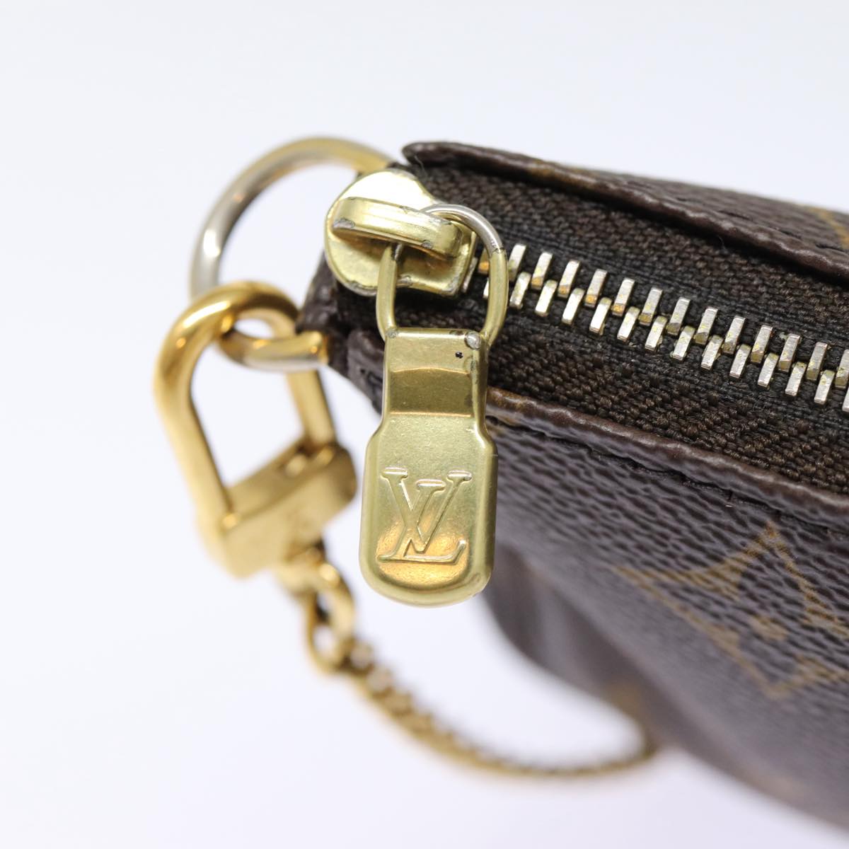 LOUIS VUITTON Monogram Mini Pochette Accessoires Pouch M58009 LV hk1593