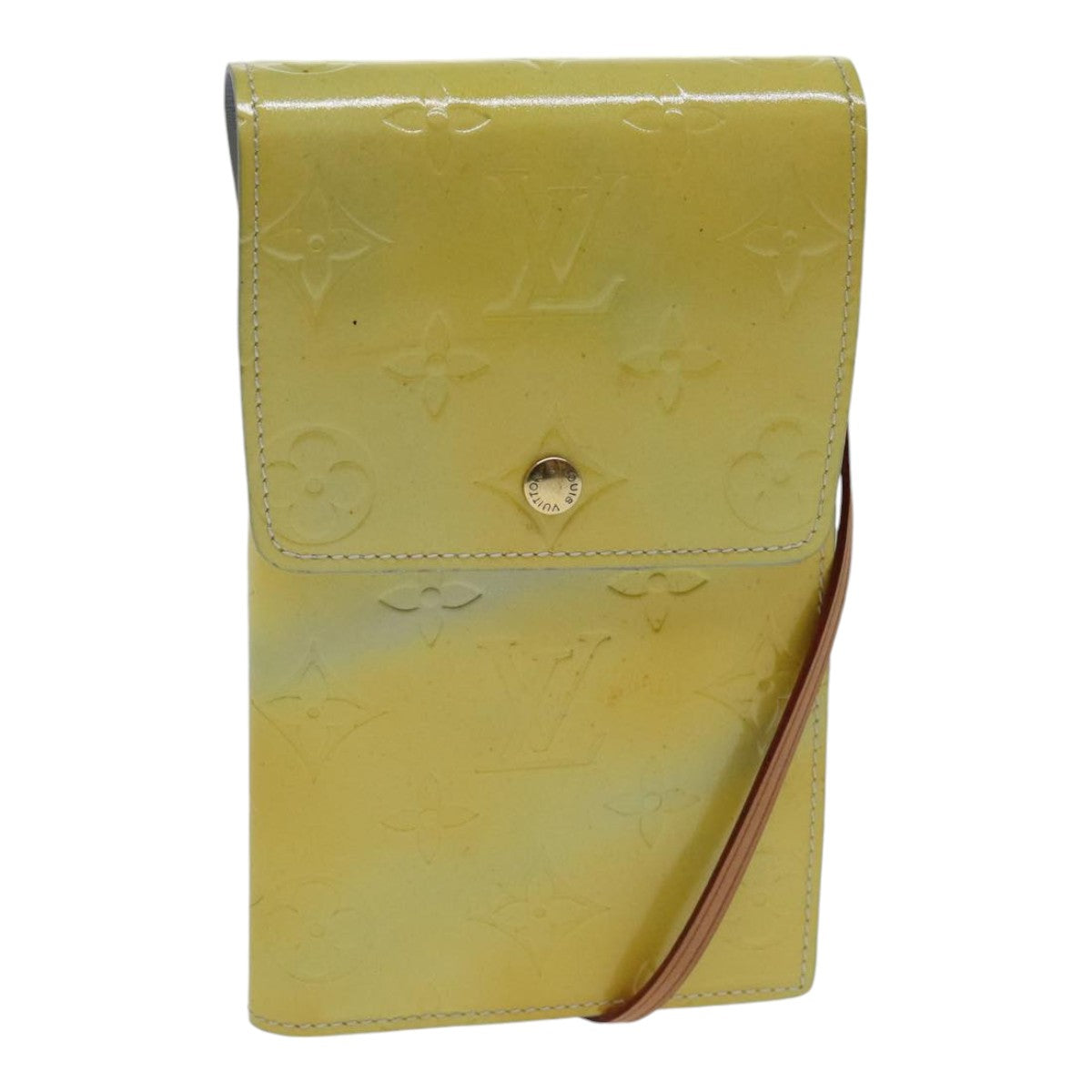 LOUIS VUITTON Monogram Vernis Walker Gris M91031 LV hk1594