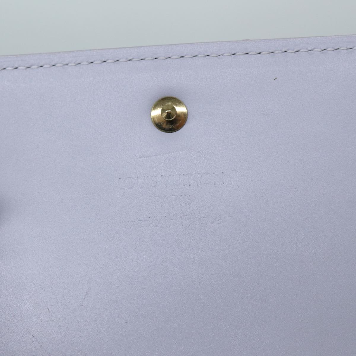 LOUIS VUITTON Monogram Vernis Walker Gris M91031 LV hk1594