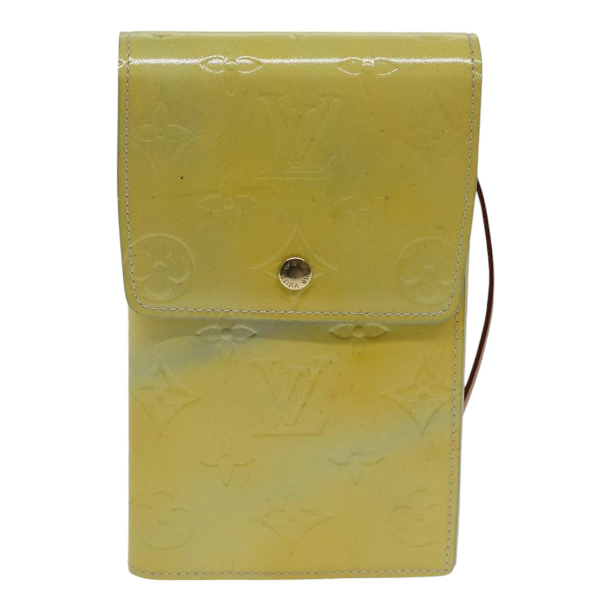 LOUIS VUITTON Monogram Vernis Walker Gris M91031 LV hk1594