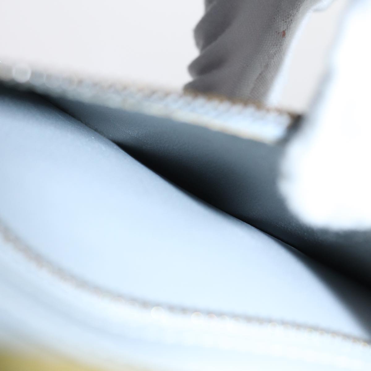 LOUIS VUITTON Monogram Vernis Walker Gris M91031 LV hk1594