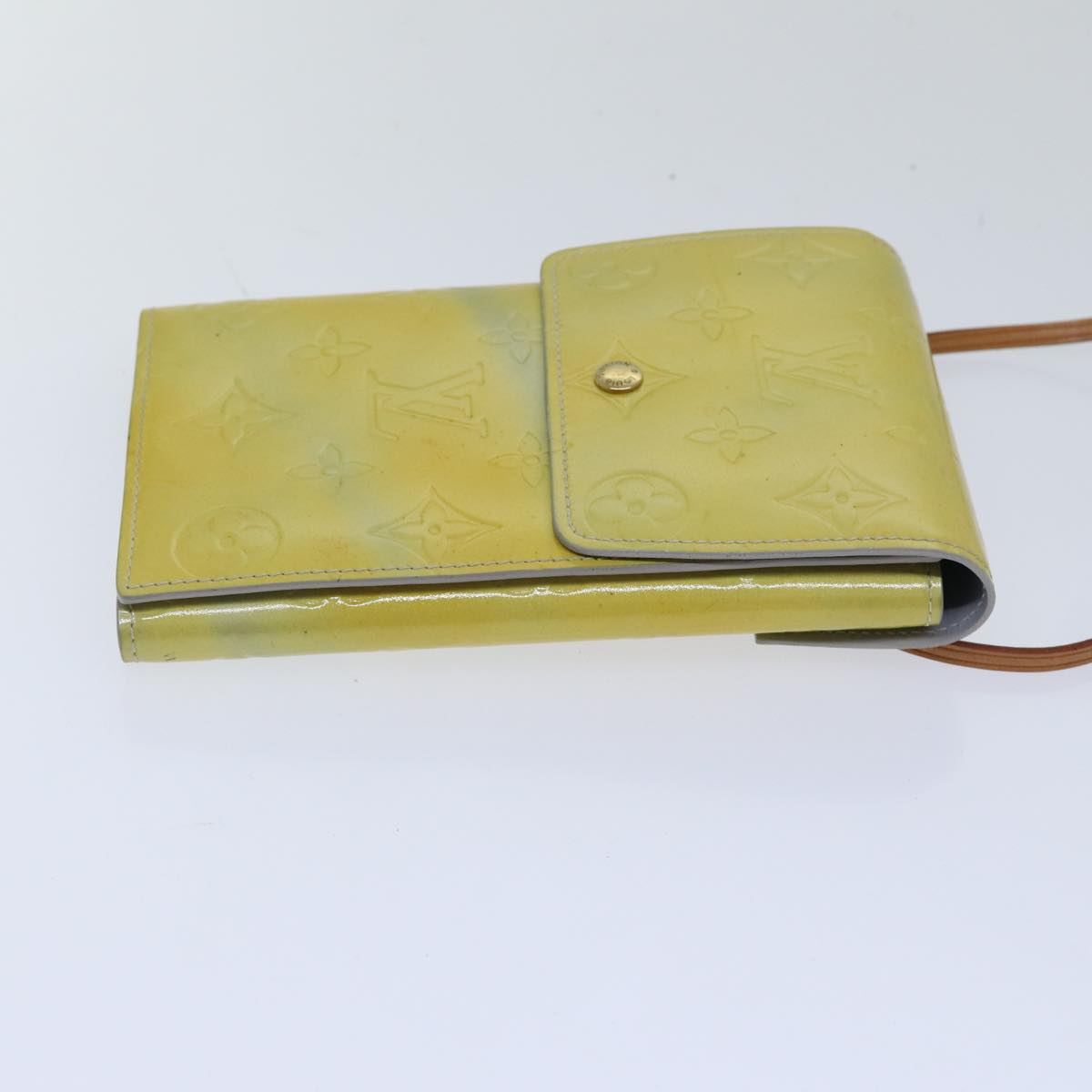LOUIS VUITTON Monogram Vernis Walker Gris M91031 LV hk1594