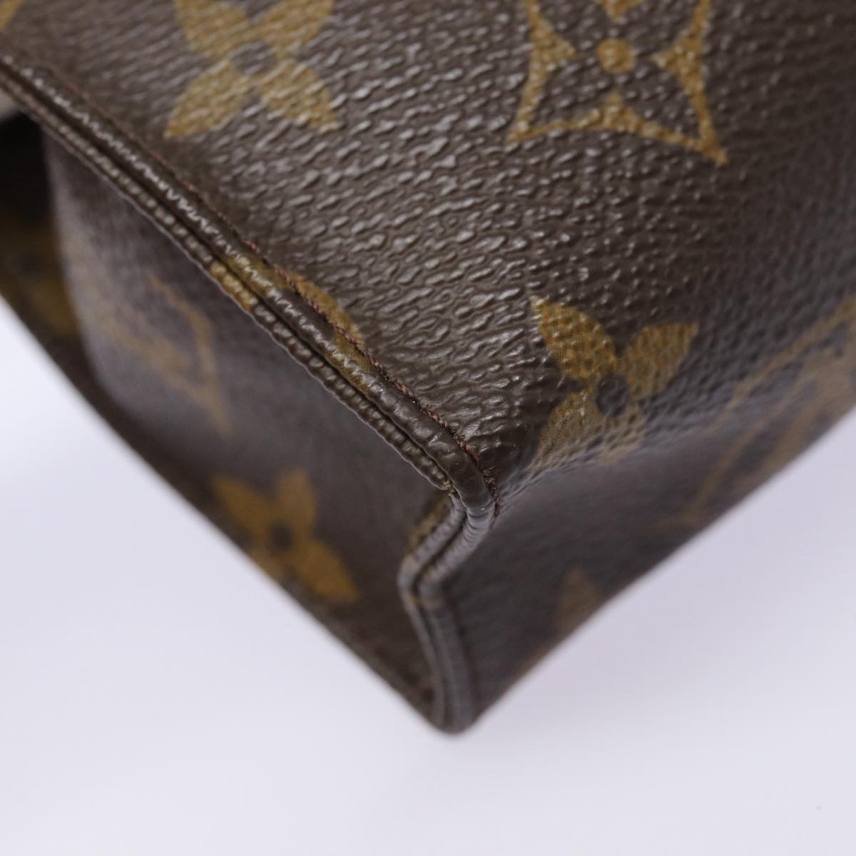 LOUIS VUITTON Monogram Poche Toilette 15 Pouch M47546 LV hk1599