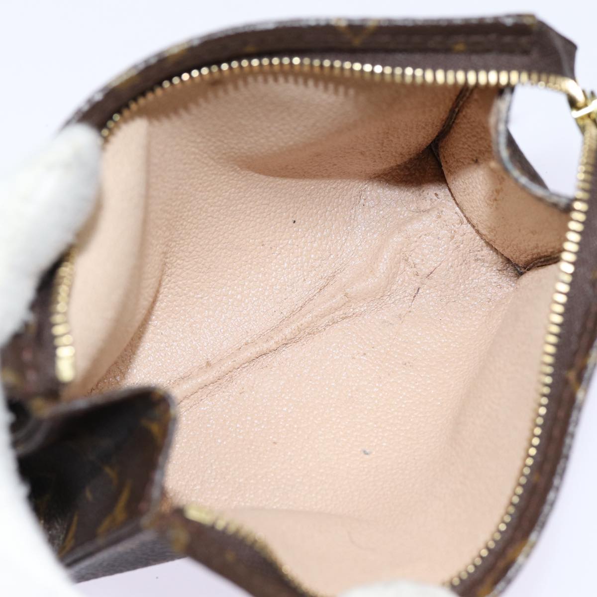 LOUIS VUITTON Monogram Poche Toilette 15 Pouch M47546 LV hk1599