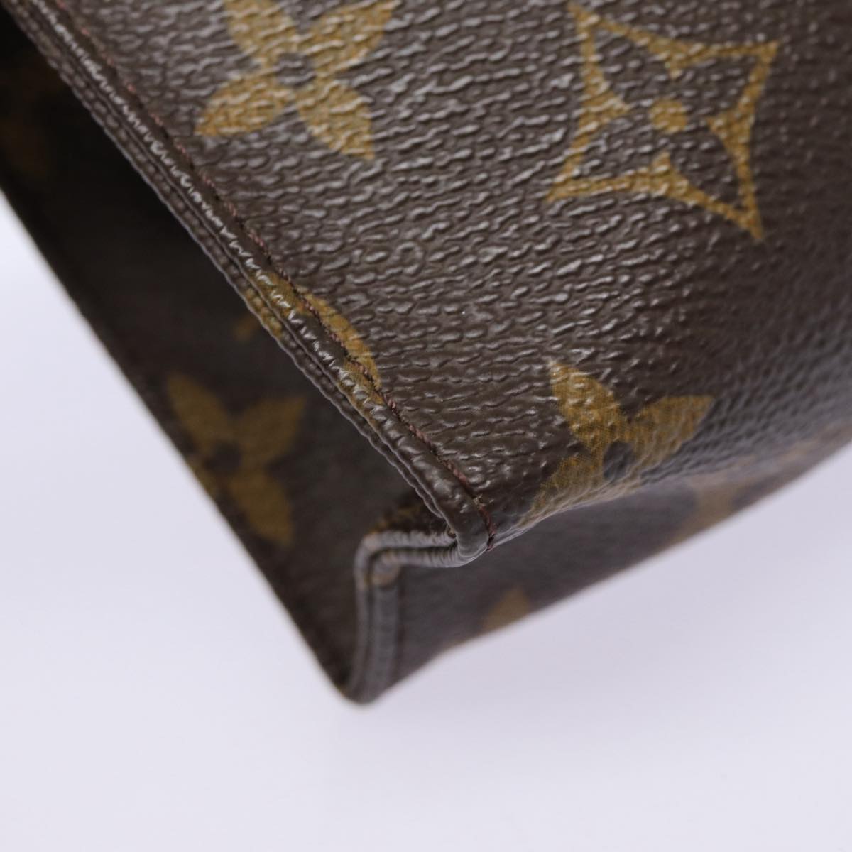 LOUIS VUITTON Monogram Poche Toilette 15 Pouch M47546 LV hk1599