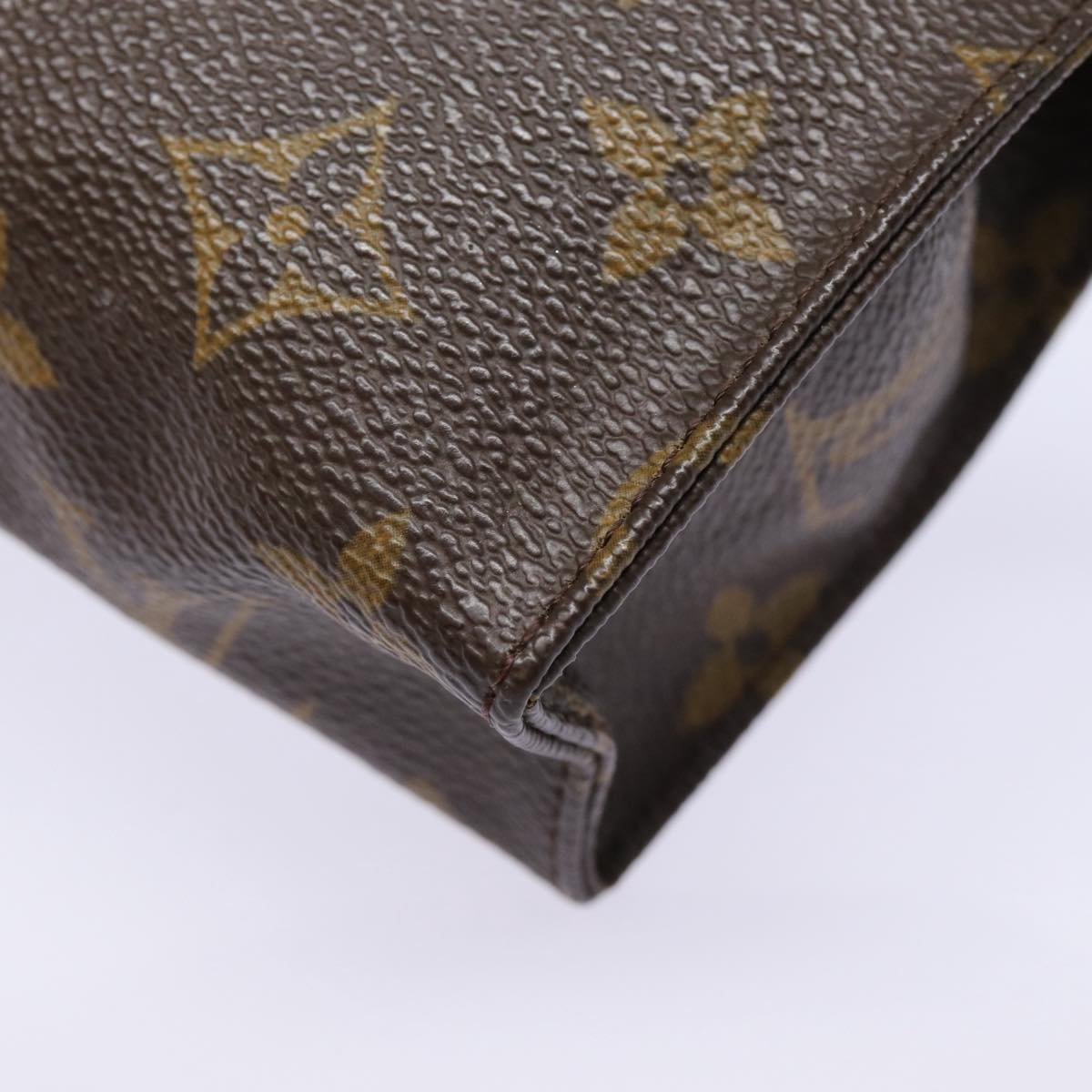 LOUIS VUITTON Monogram Poche Toilette 15 Pouch M47546 LV hk1599