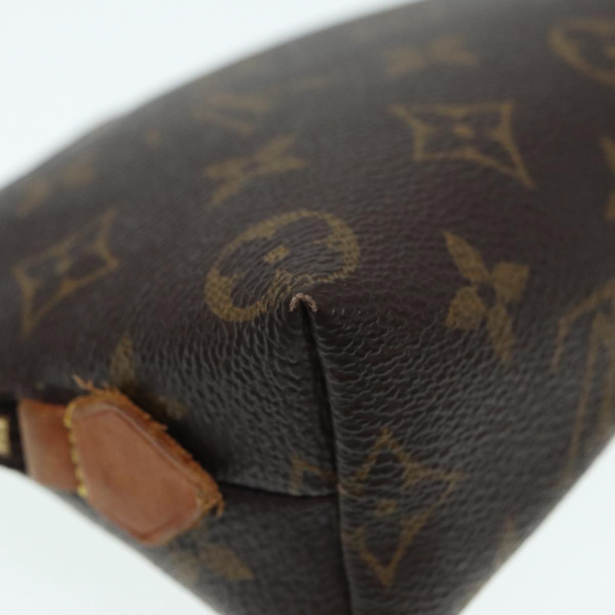 LOUIS VUITTON Monogram Pochette Cosmetic PM Cosmetic Pouch M47515 LV hk1600