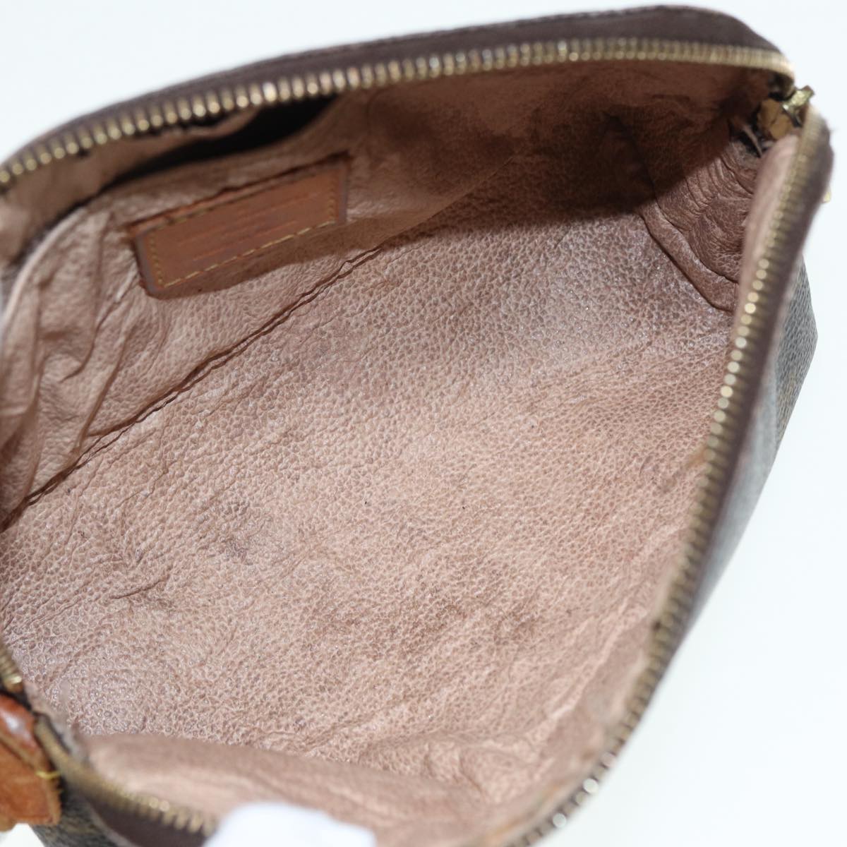 LOUIS VUITTON Monogram Pochette Cosmetic PM Cosmetic Pouch M47515 LV hk1600