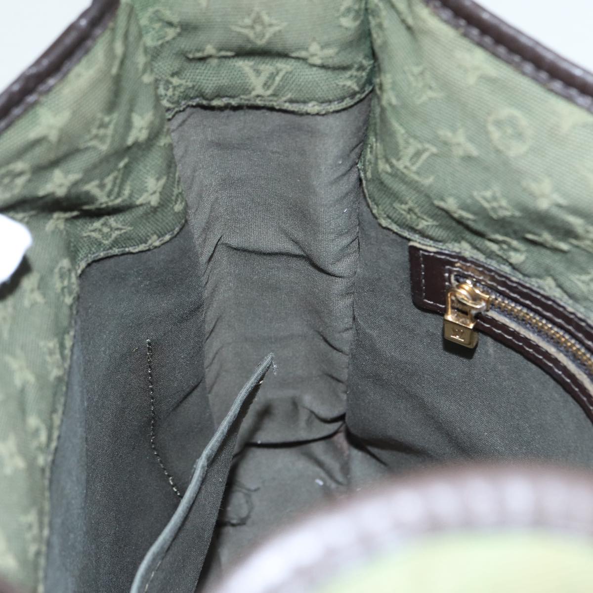 LOUIS VUITTON Monogram mini Bussus Marie Kate Bag TST Khaki M92324 hk1615