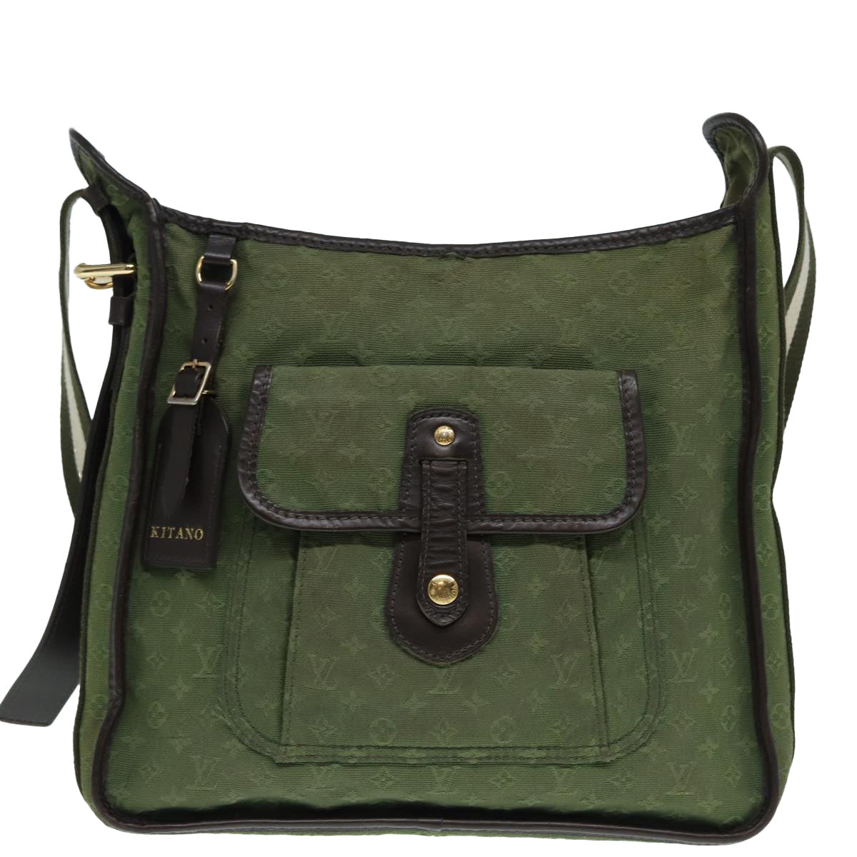 LOUIS VUITTON Monogram mini Bussus Marie Kate Bag TST Khaki M92324 hk1615