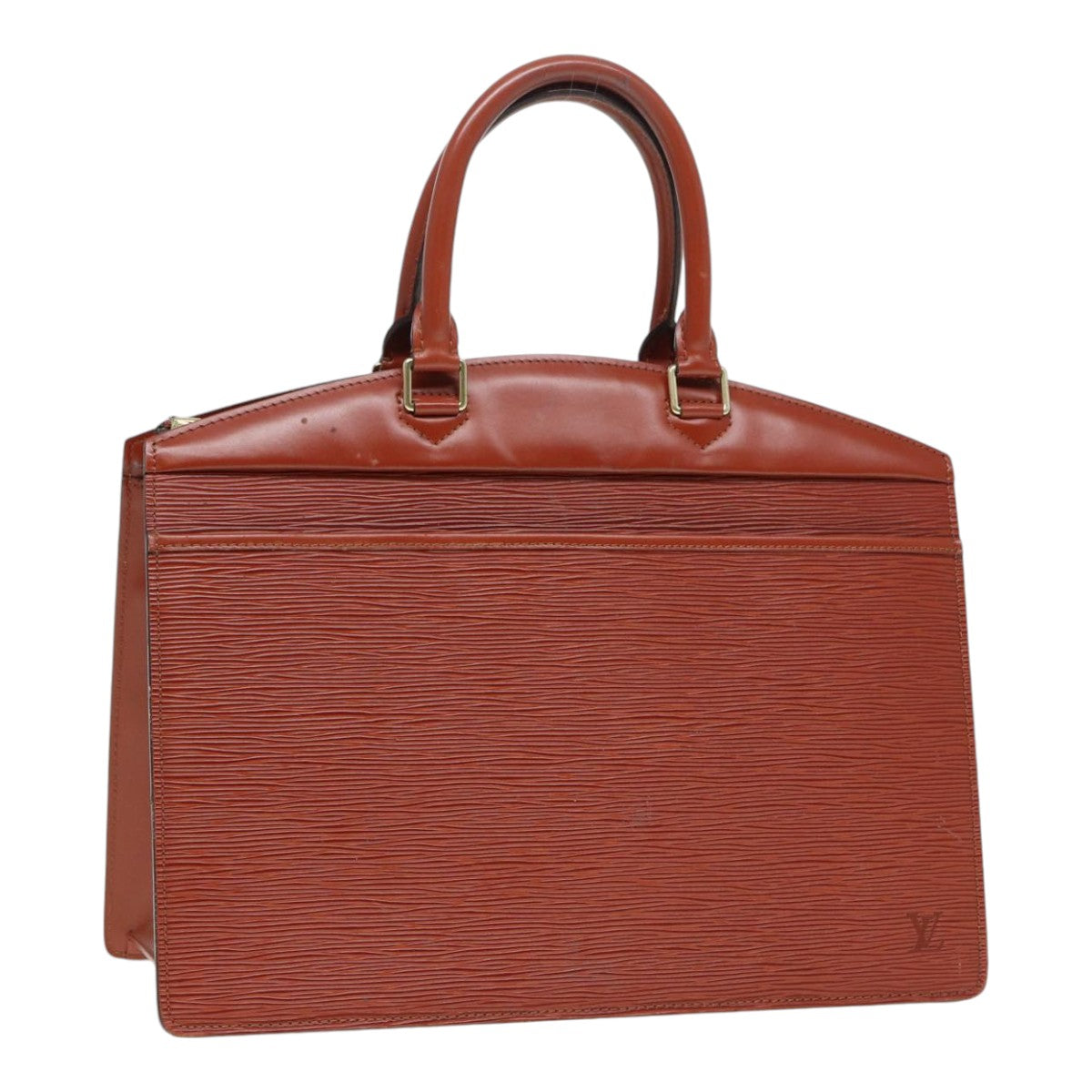 LOUIS VUITTON Epi Riviera Hand Bag Brown M48183 LV hk1618