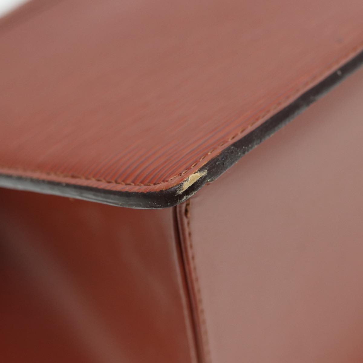 LOUIS VUITTON Epi Riviera Hand Bag Brown M48183 LV hk1618