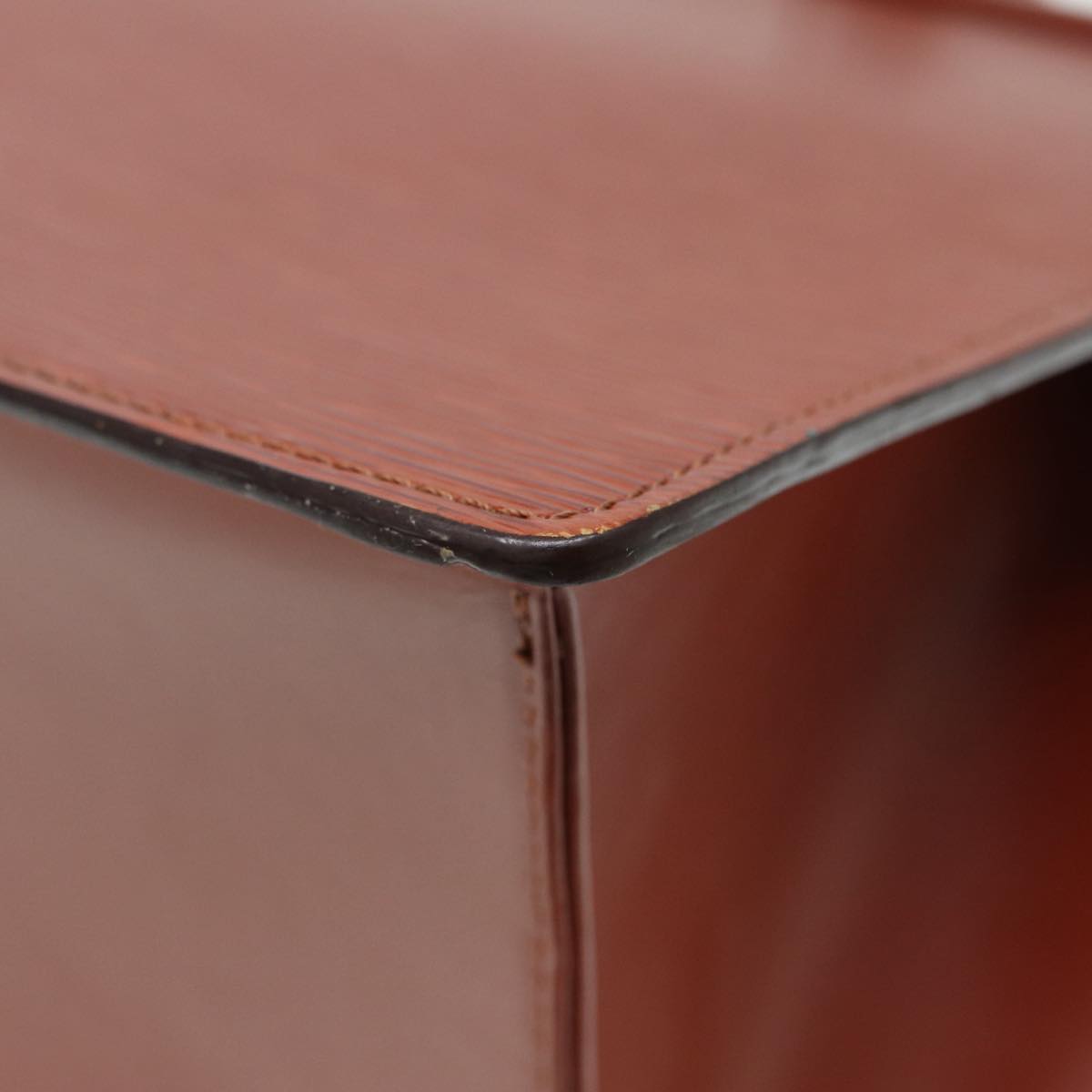 LOUIS VUITTON Epi Riviera Hand Bag Brown M48183 LV hk1618