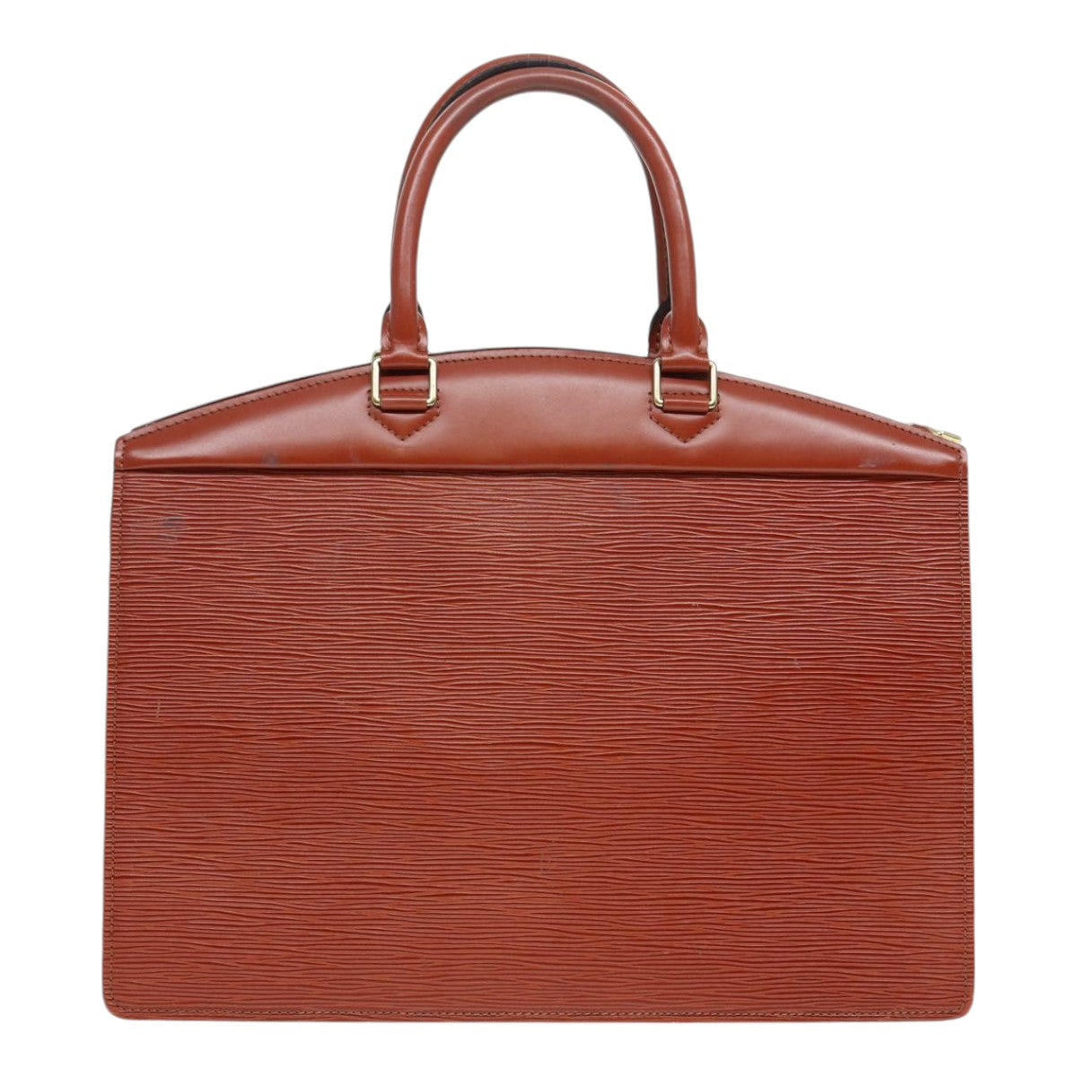 LOUIS VUITTON Epi Riviera Hand Bag Brown M48183 LV hk1618
