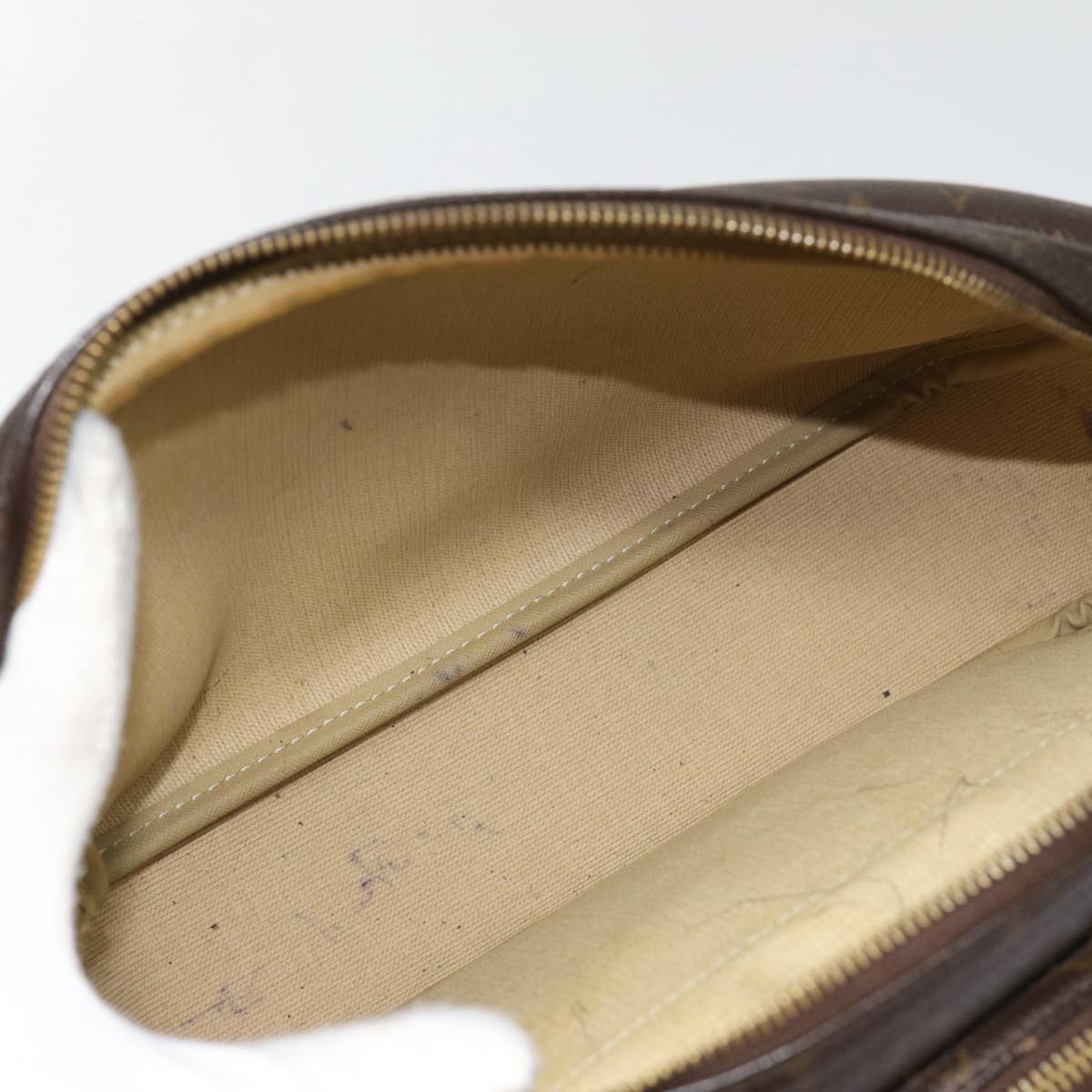 LOUIS VUITTON Monogram Reporter PM Shoulder Bag M45254 LV hk1625