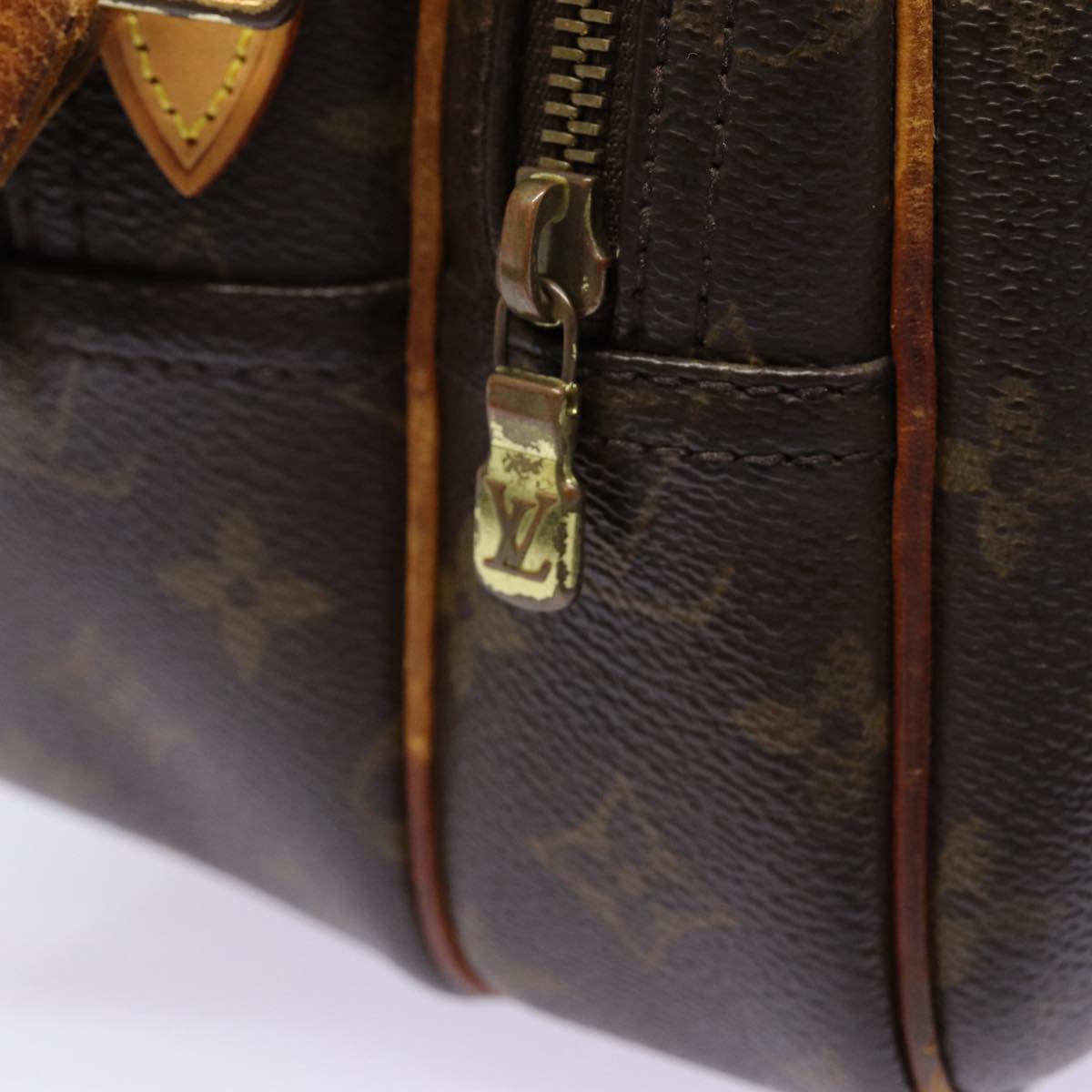LOUIS VUITTON Monogram Reporter PM Shoulder Bag M45254 LV hk1625