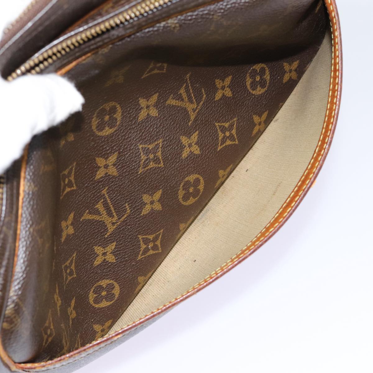LOUIS VUITTON Monogram Reporter PM Shoulder Bag M45254 LV hk1625