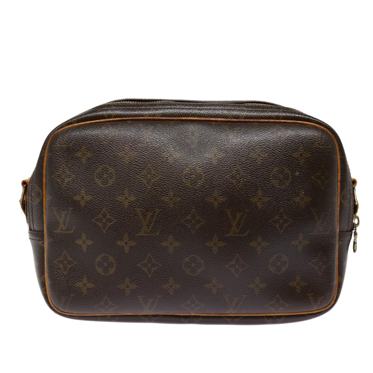LOUIS VUITTON Monogram Reporter PM Shoulder Bag M45254 LV hk1625