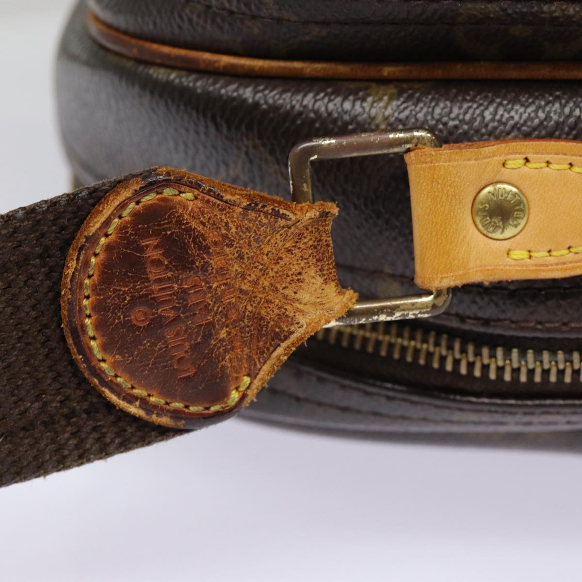 LOUIS VUITTON Monogram Reporter PM Shoulder Bag M45254 LV hk1625
