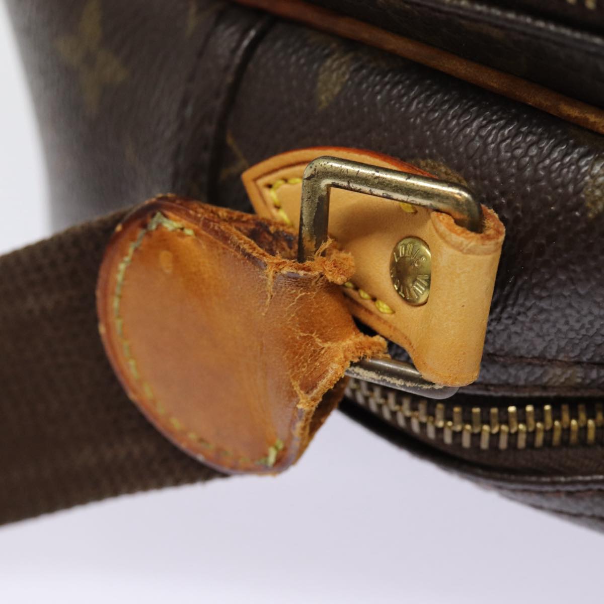 LOUIS VUITTON Monogram Reporter PM Shoulder Bag M45254 LV hk1625
