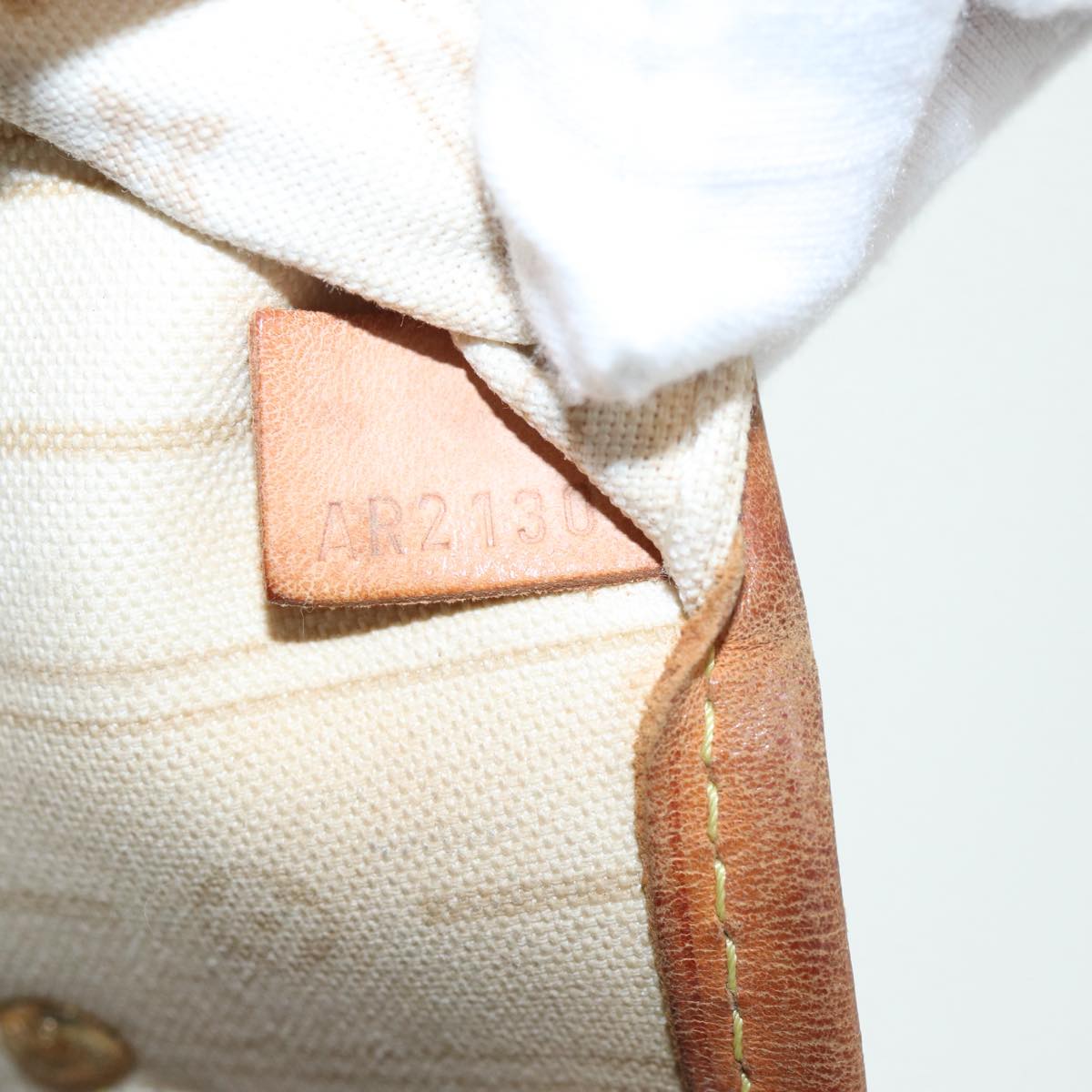 LOUIS VUITTON Damier Azur Neverfull MM Tote Bag N41605 LV hk1644