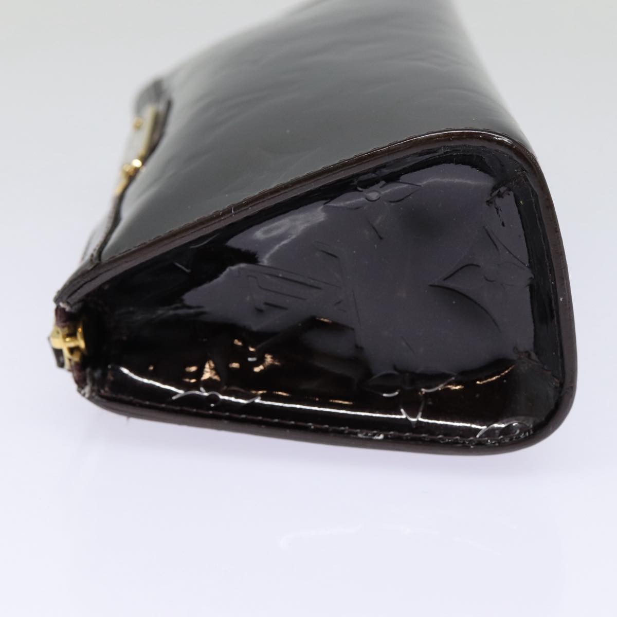 LOUIS VUITTON Vernis Trousse Cosmetic Cosmetic Pouch Amarante M93565 hk1647