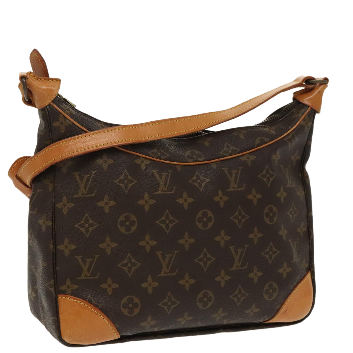 LOUIS VUITTON Monogram Boulogne 30 Shoulder Bag M51265 LV hk1817