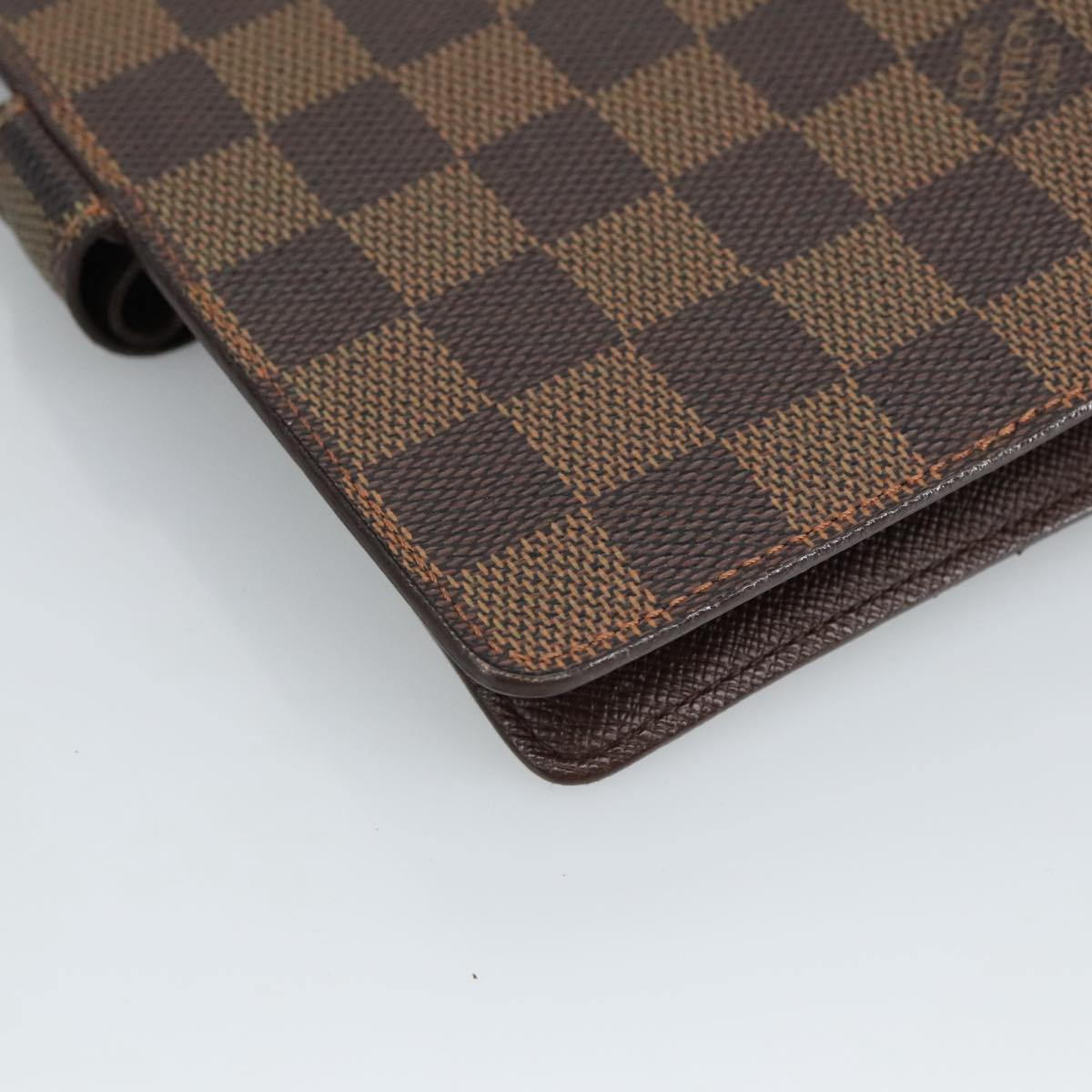 LOUIS VUITTON Damier Ebene Agenda MM Day Planner Cover R20240 LV hk1834