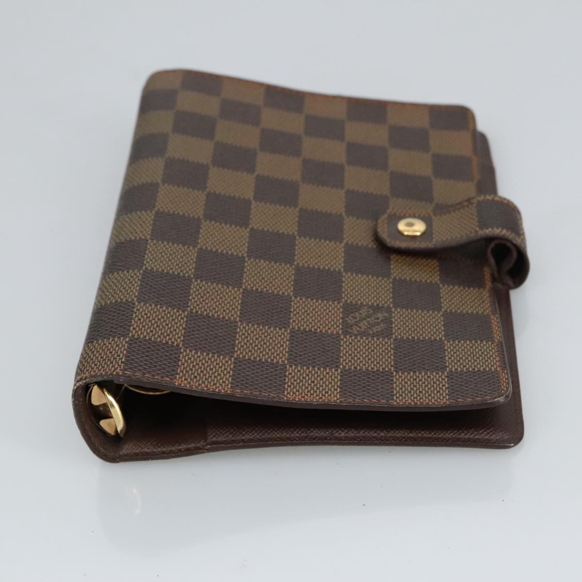 LOUIS VUITTON Damier Ebene Agenda MM Day Planner Cover R20240 LV hk1834