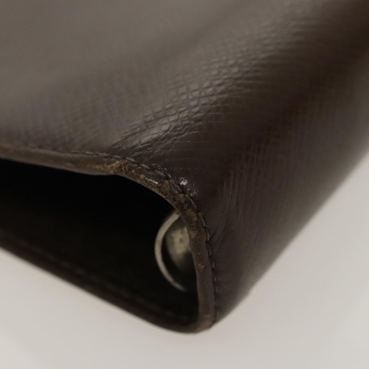 LOUIS VUITTON Taiga Agenda MM Day Planner Cover Grizzly R20426 LV hk1835