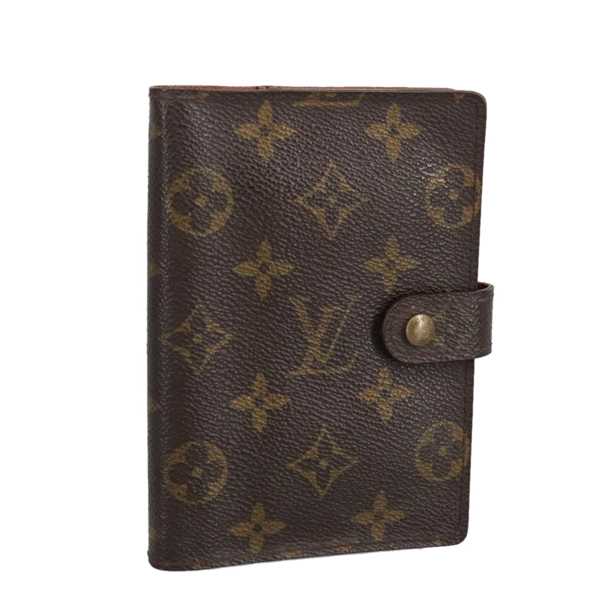 LOUIS VUITTON Epi Agenda PM Day Planner Cover Mocha R2009D LV hk1840