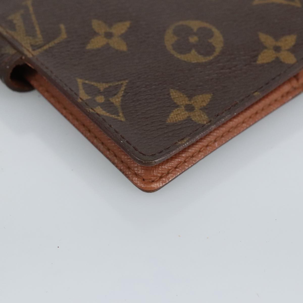 LOUIS VUITTON Epi Agenda PM Day Planner Cover Mocha R2009D LV hk1840