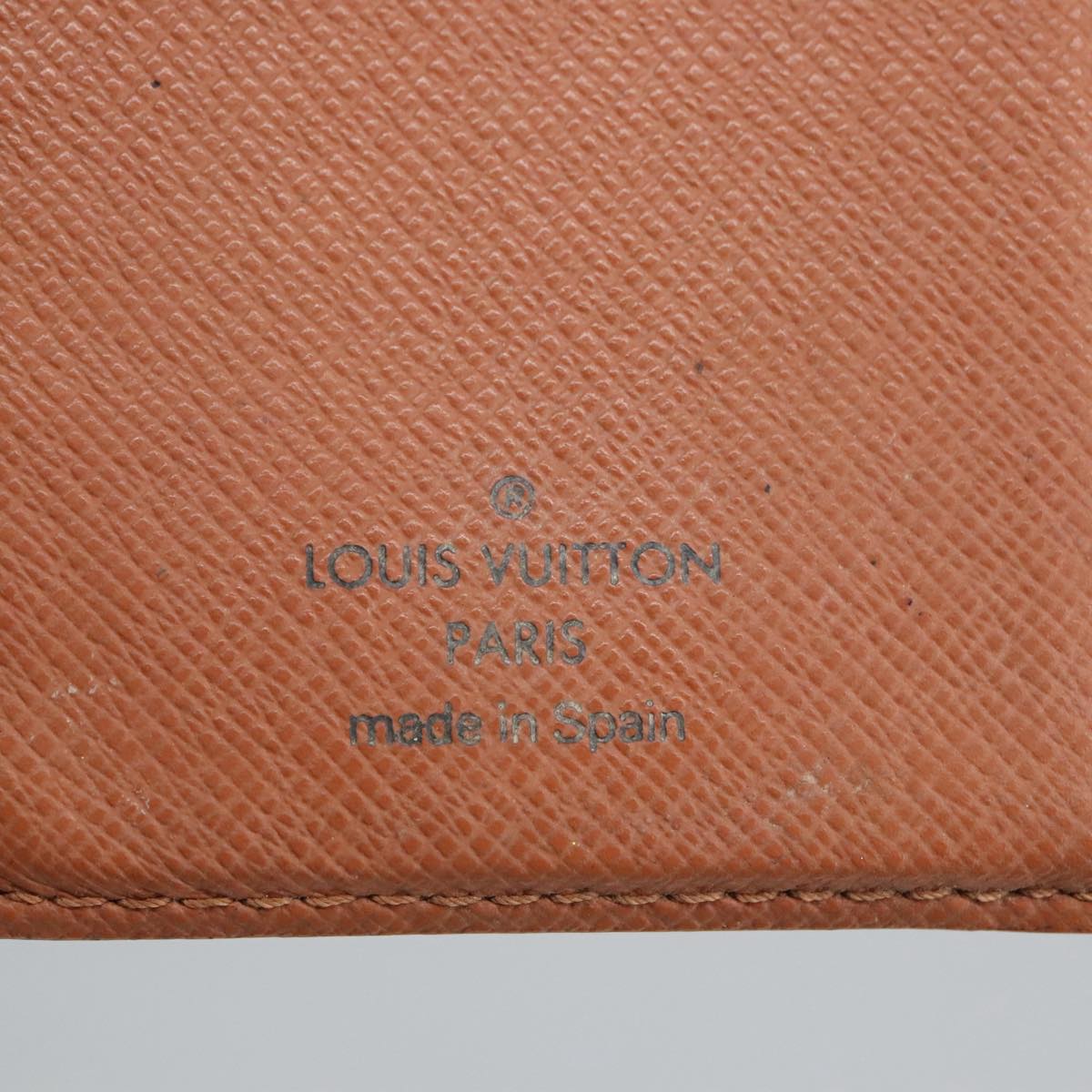 LOUIS VUITTON Epi Agenda PM Day Planner Cover Mocha R2009D LV hk1840