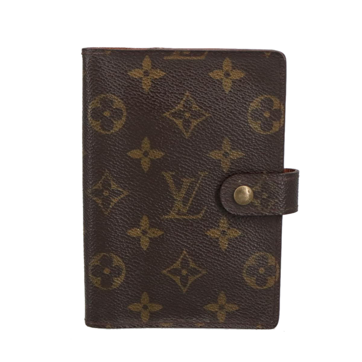 LOUIS VUITTON Epi Agenda PM Day Planner Cover Mocha R2009D LV hk1840
